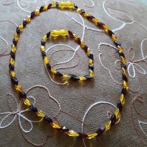 Bracelet and necklace